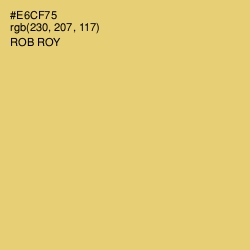 #E6CF75 - Rob Roy Color Image
